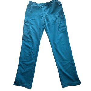 Figs Technical Collection Teal Scrub Pants Nurse Women’s Size Medium